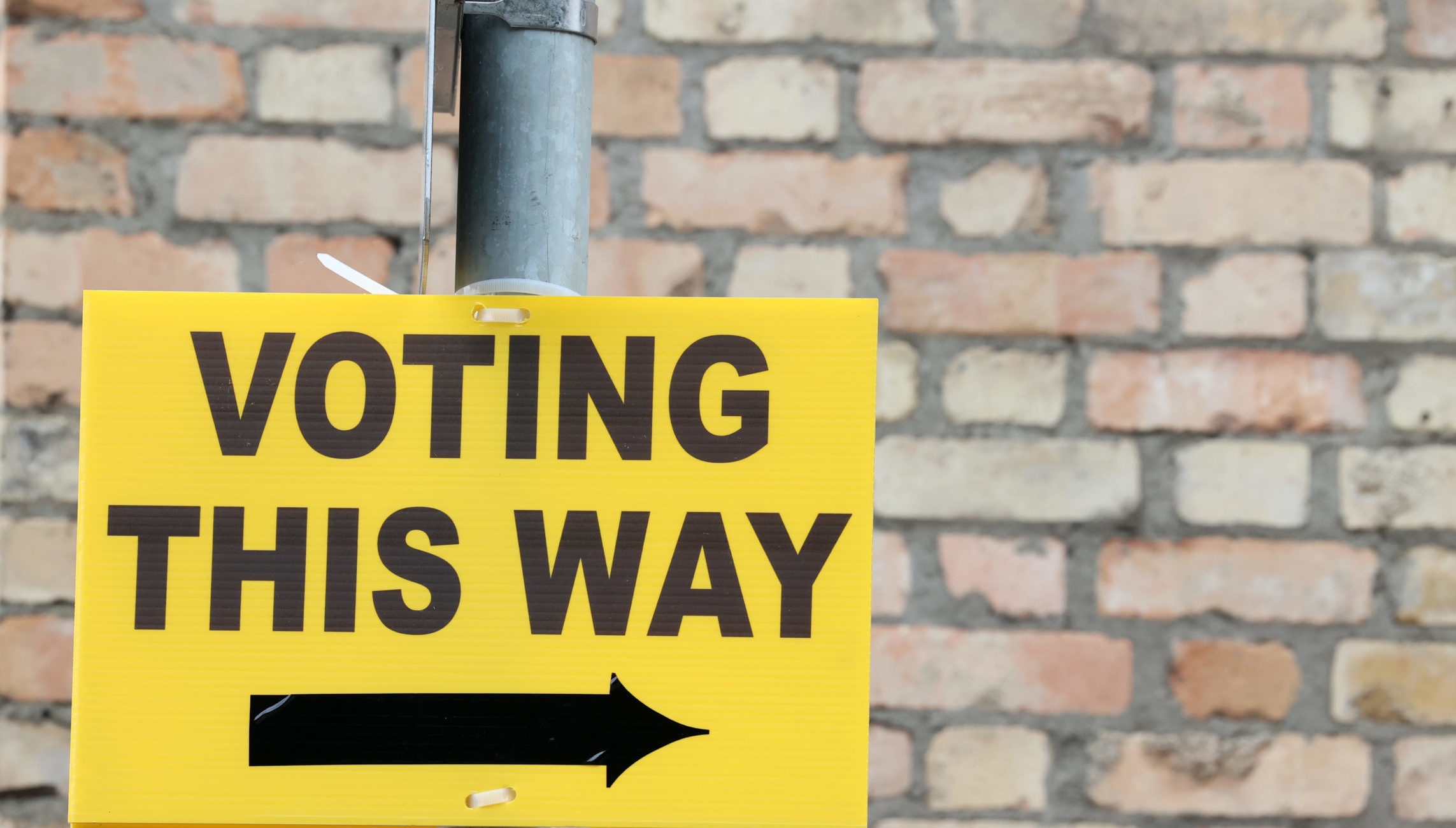 Image that says 'voting this way'