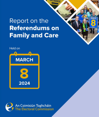 Cover of the Report on the Referendums on Family and Care