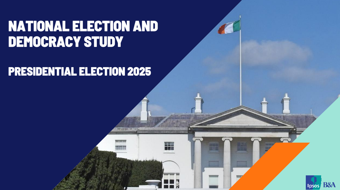 The Cover of the NEDS Survey Data showing a picture of Aras an Uachtarain.